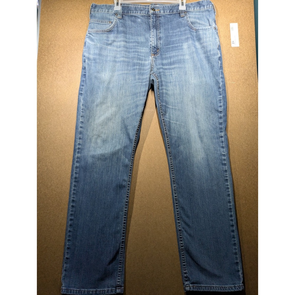 Carhartt Rugged Flex Relaxed Fit Jeans Mens 40x32 Medium Wash Blue 104960 H47